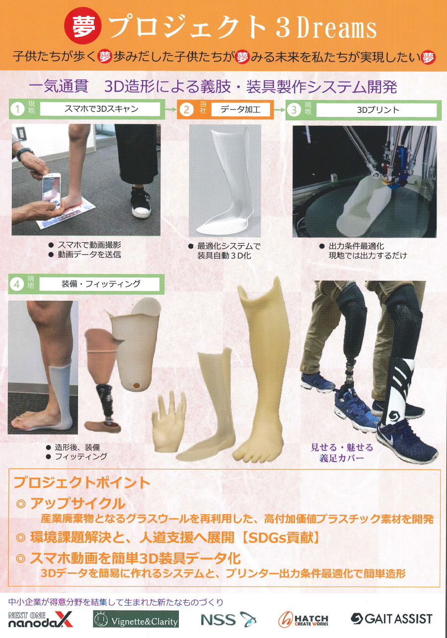 ナノダックス株式会社の３Ｄプリンター用のＰＰフィラメント