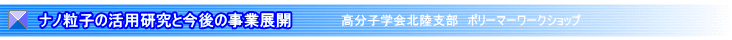 ナノダックス樹脂添加剤・相容化剤粒子の活用研究と今後の事業展開を講演しました。