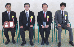 プラスチック成形加工学会の表彰式