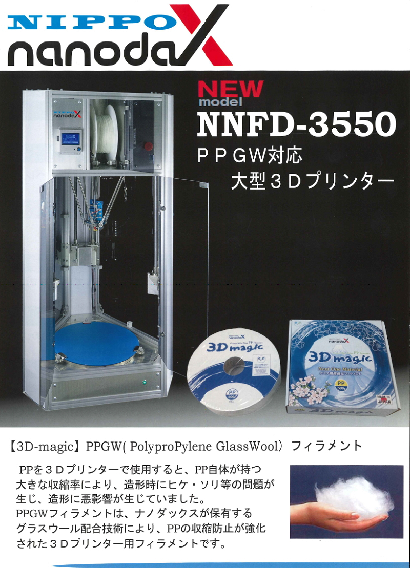 ナノダックス株式会社　NANODAX、3Dプリンター
